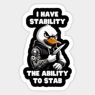 I Have Stability Sticker